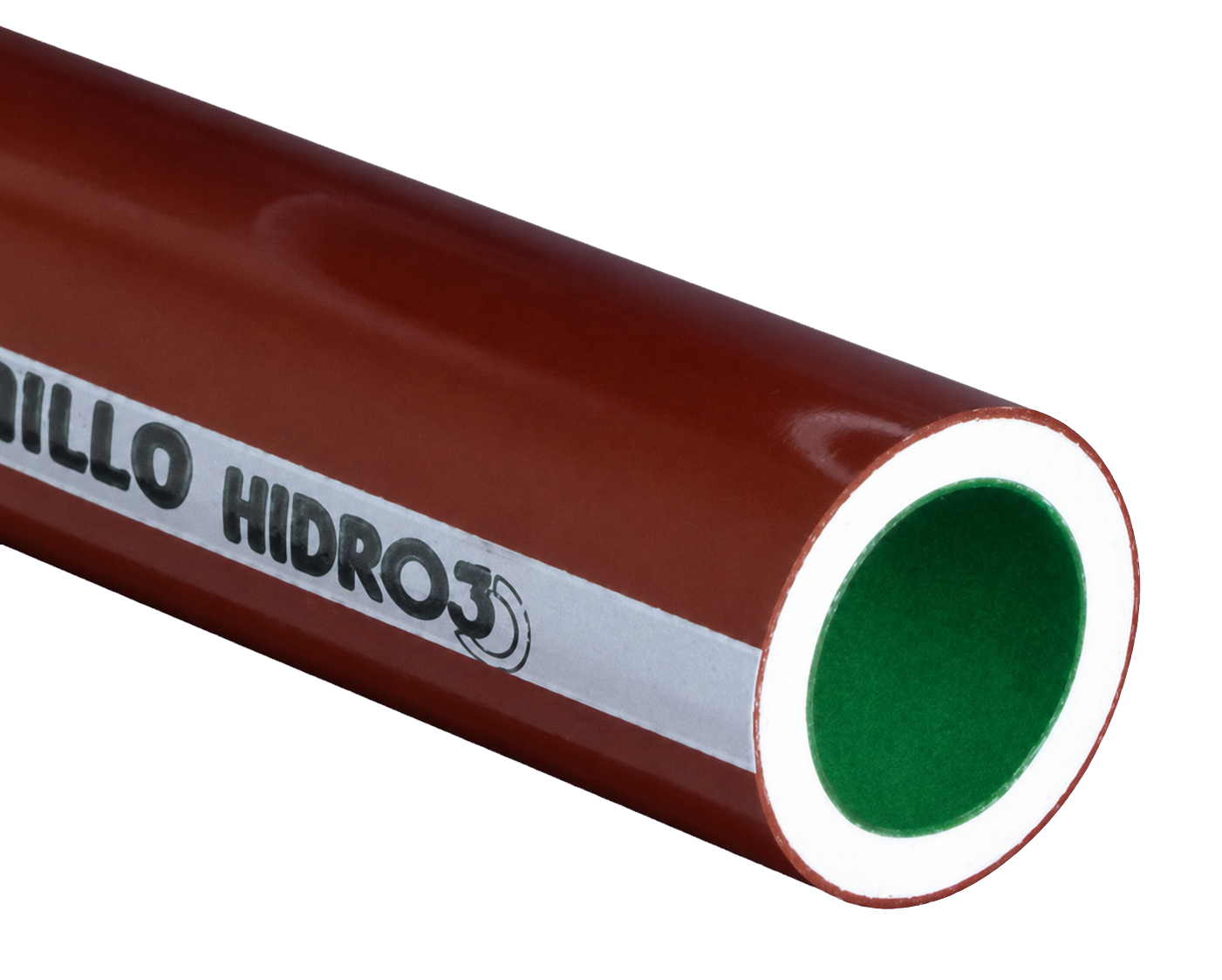 Hidro 3 verde - Tuberías para agua caliente