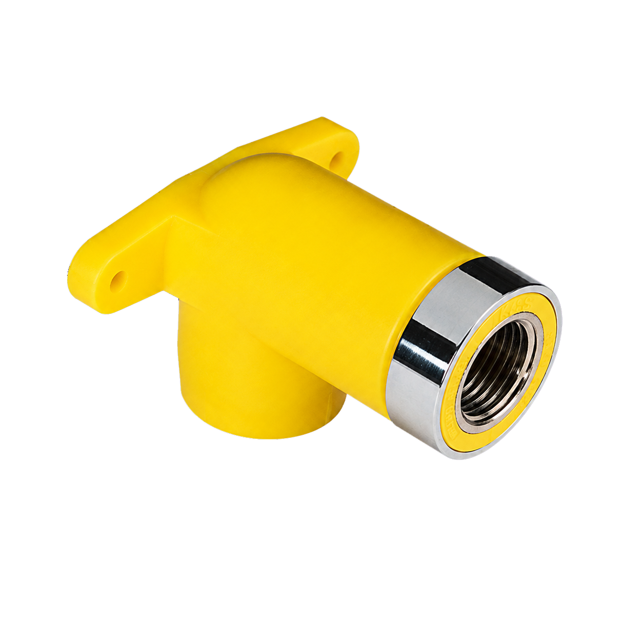 Codo 90° c/ base hembra extra larga