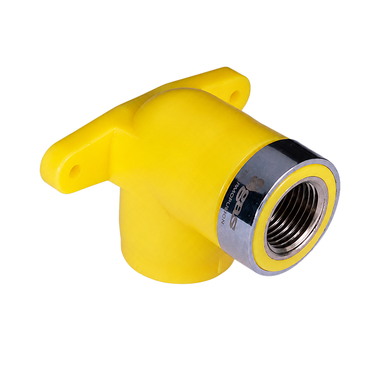 Codo 90° c/ base hembra larga